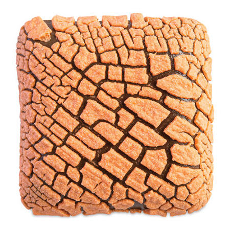 Laguna dry lakes glaze sample 109 Hoo Doo Orange.